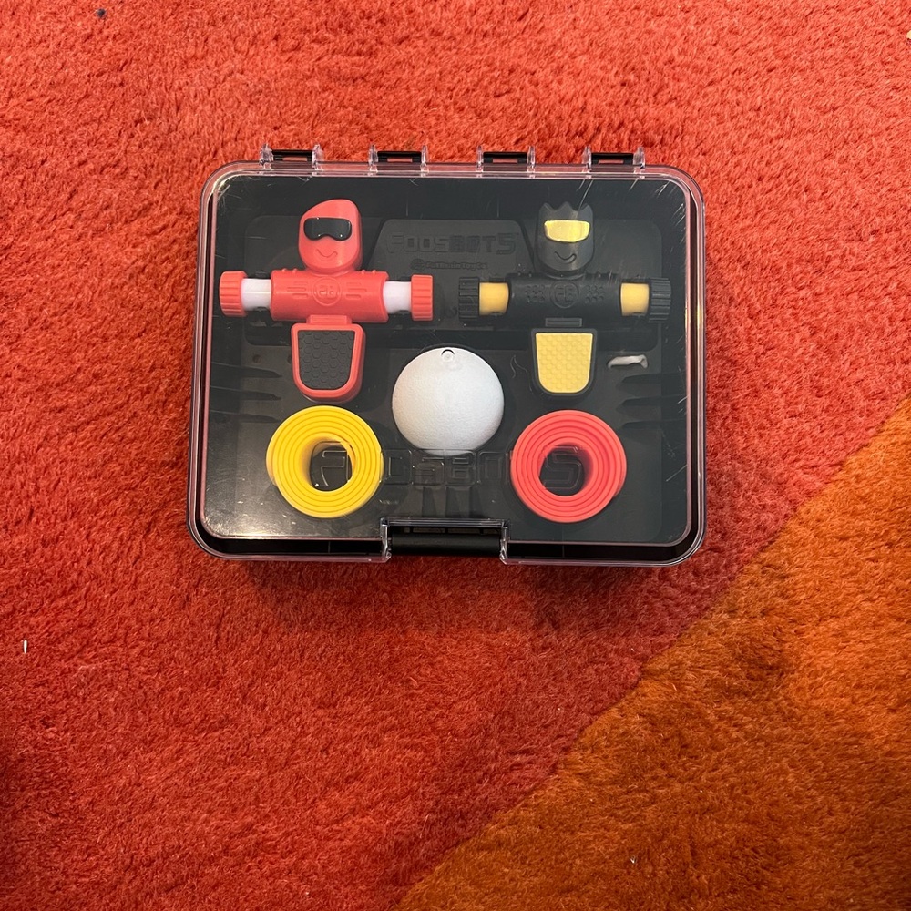 Foosbots on the Go, 2 Player Games for Kids Toys Active Play Tabletop Trick